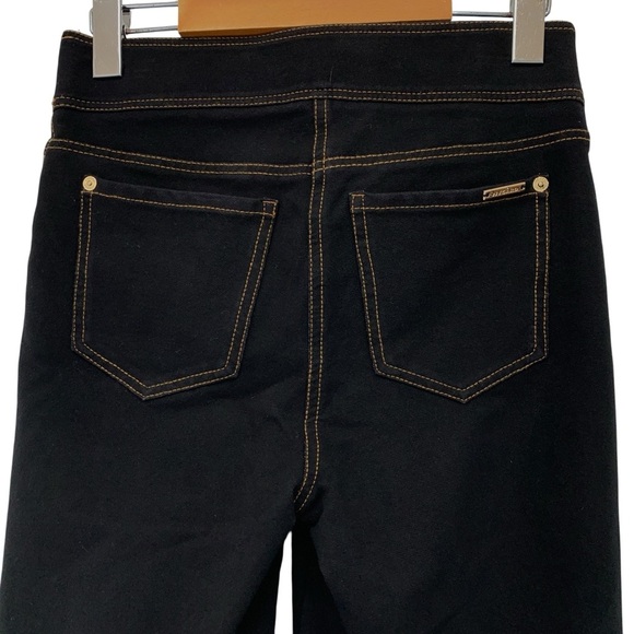 Nygard Slims Size Small Black Straight Leg Pull On Elastic Waist Comfort Stretch - Picture 3 of 7